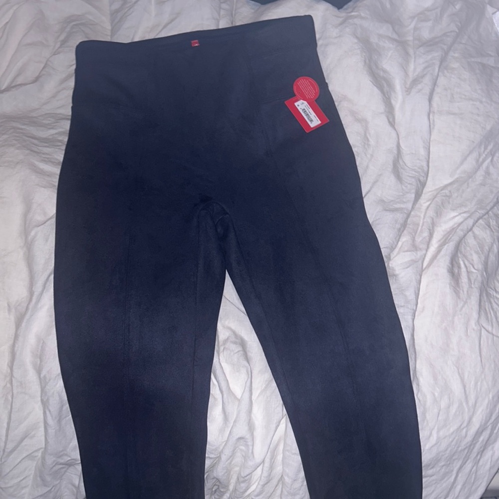 SPANX SUEDE LEGGING PANT